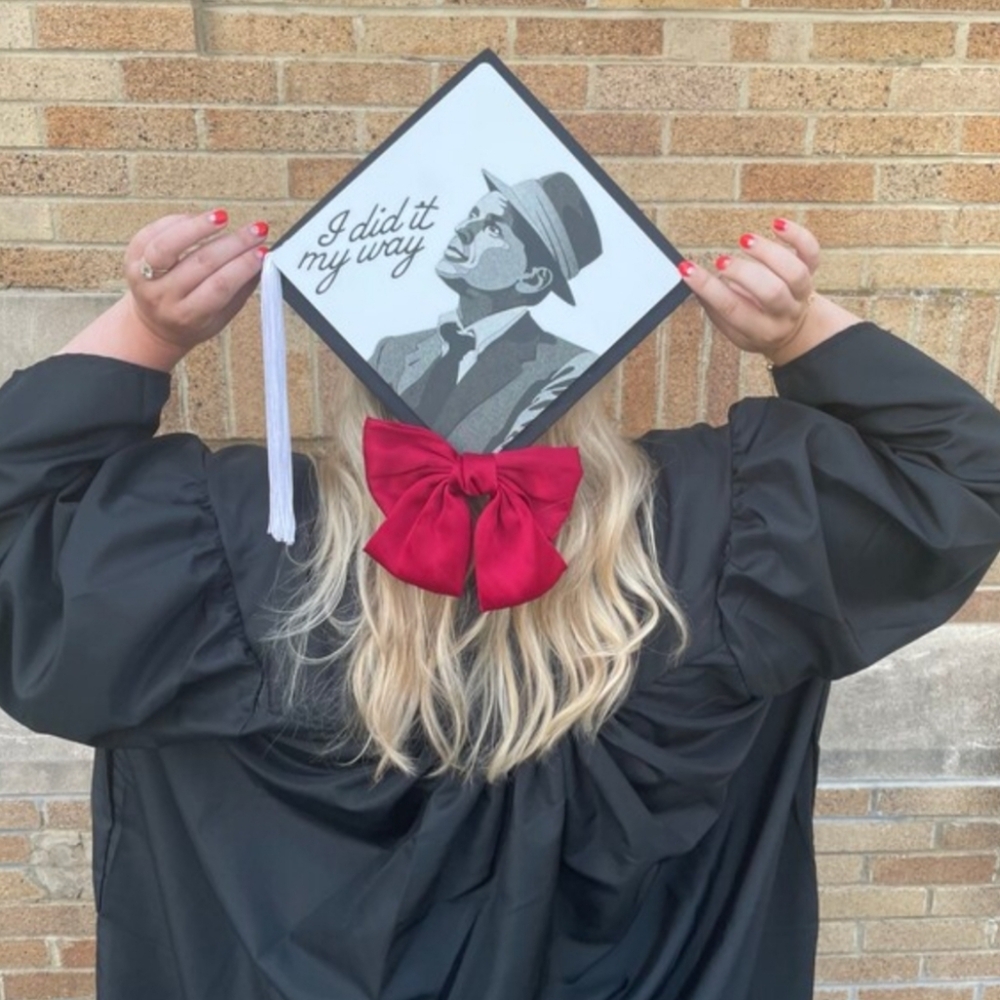 ❗Frank Sinatra "I Did it My Way" Graduation Cap Topper❗